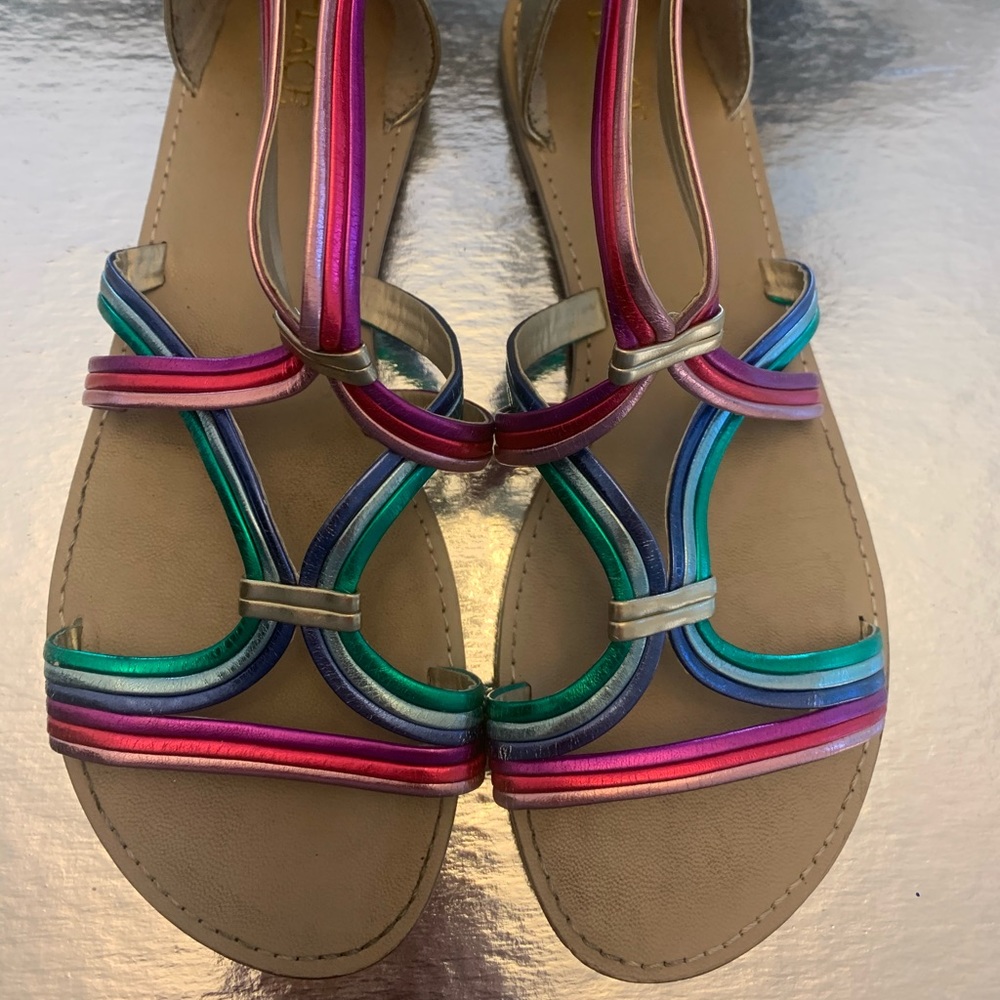 Rainbow Gladiator Sandals